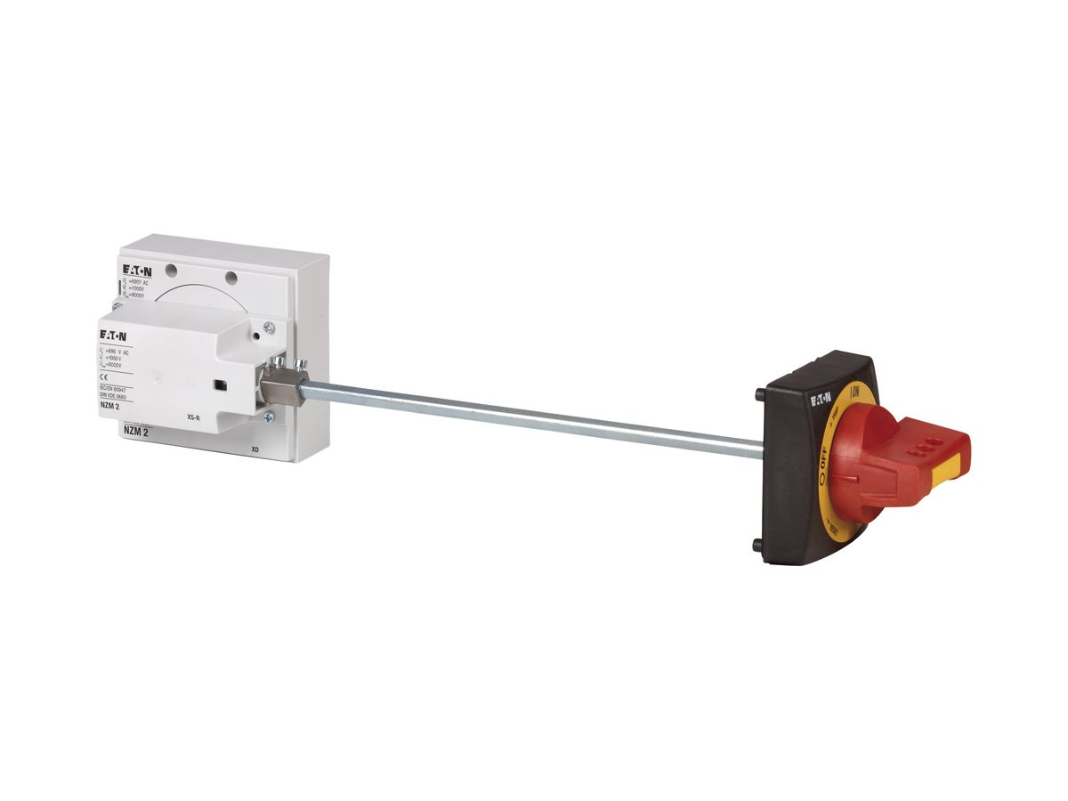 Drehgriff ETN XSR-L rot/gelb