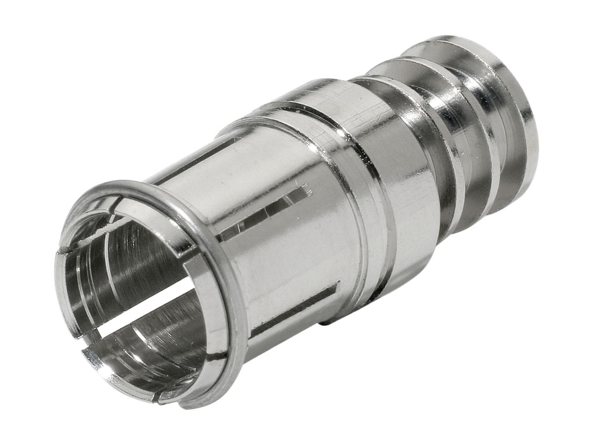 F-Stecker WISI DV90 Quick-Crimp zu Kabel MK75