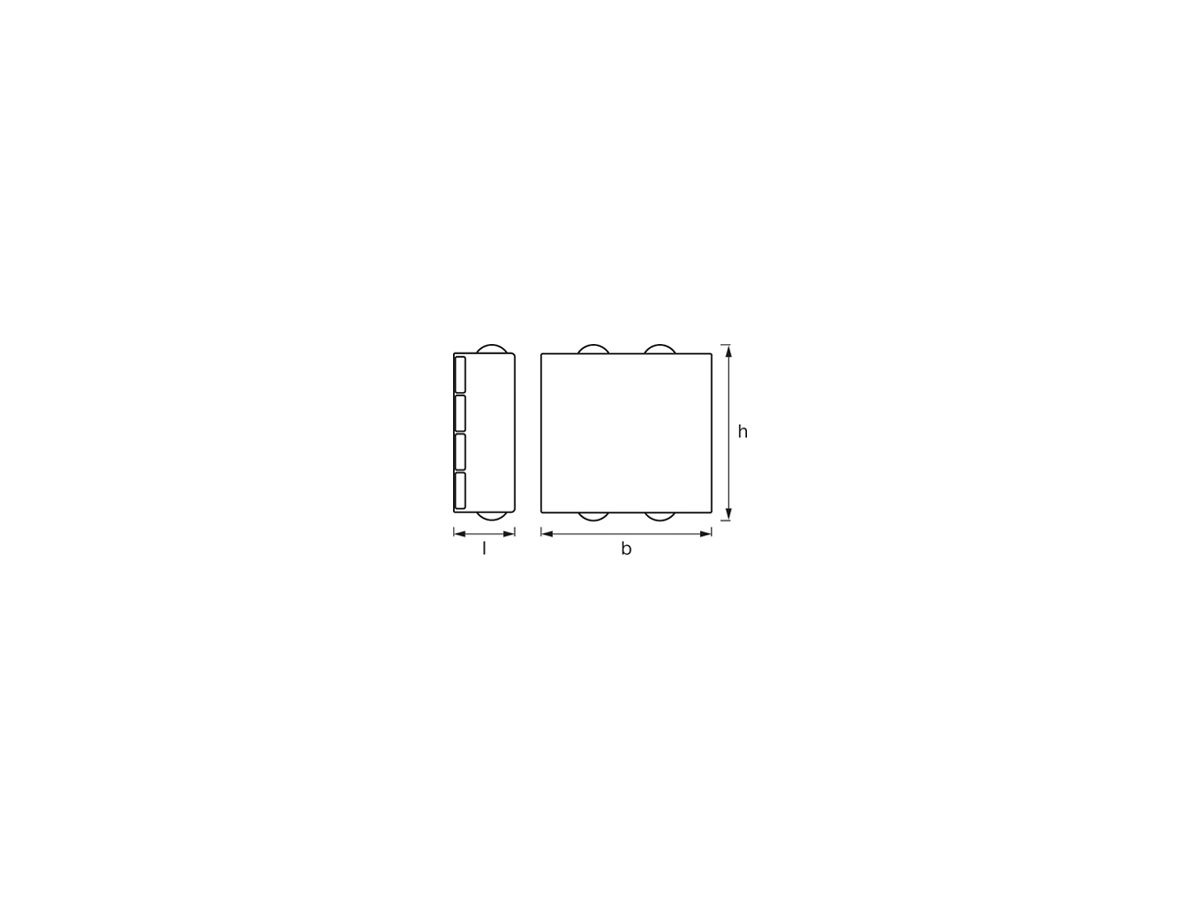 LED-Wandleuchte LEDVANCE ENDURA STYLE UpDown Deco II, 11W anthrazit