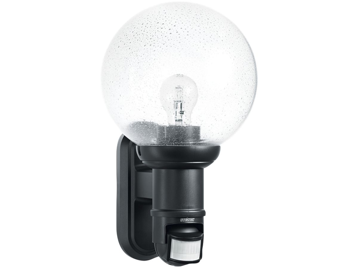 Wandleuchte Steinel L 560 PIR 60W IP44, schwarz