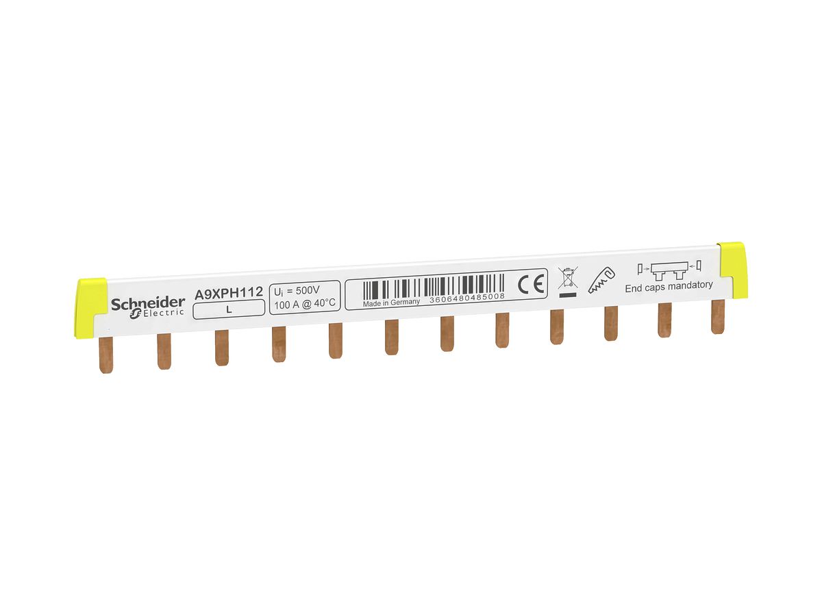 Kammschiene Schneider Electric iC60 1L 12 TE 18mm