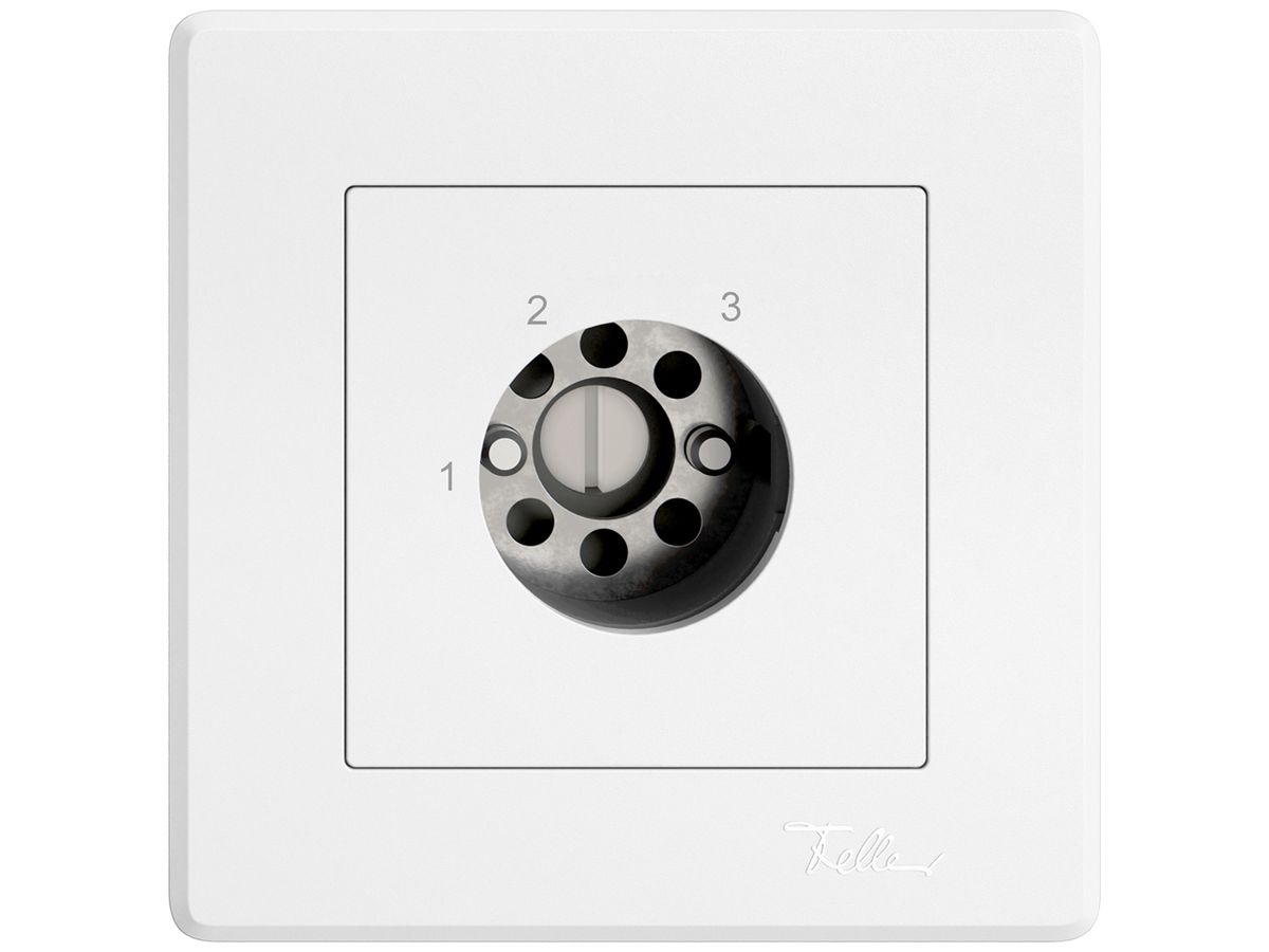 UP-Schlüsselschalter EDIZIO.liv für KABA 1007F 3 Stuf.2P 1-2-3 T=77mm ws