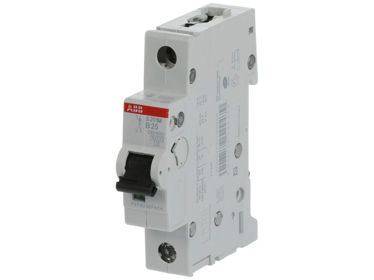 Leitungsschutzschalter ABB S201M-B25 25A B 10kA