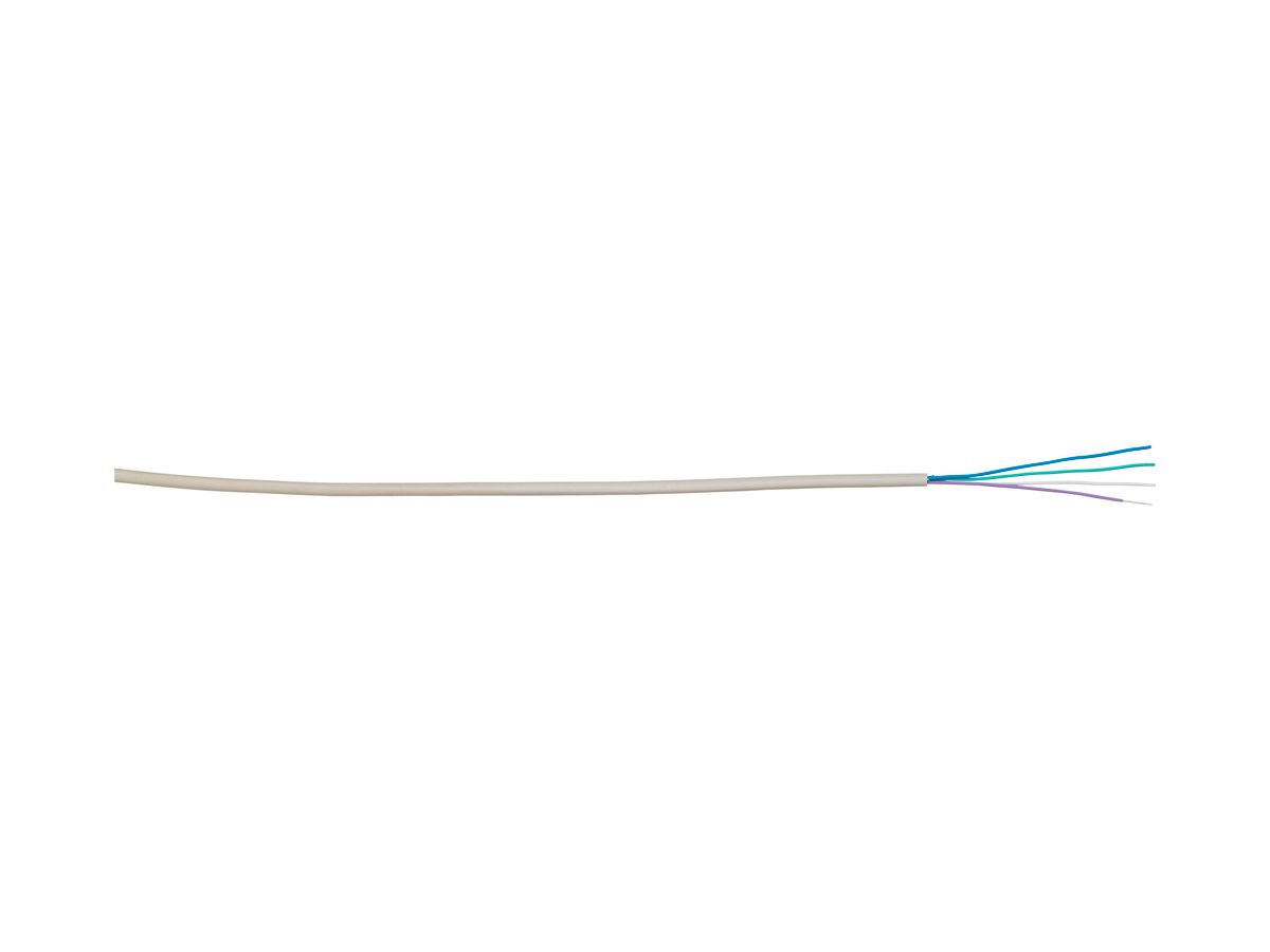 Kabel U72, 20×4×0.8mm halogenfrei grau Cca