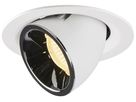 EB-LED-Downlight SLV NUMINOS GIMBLE M, 17.5W 500mA 1550lm 3000K 55° ws/chr