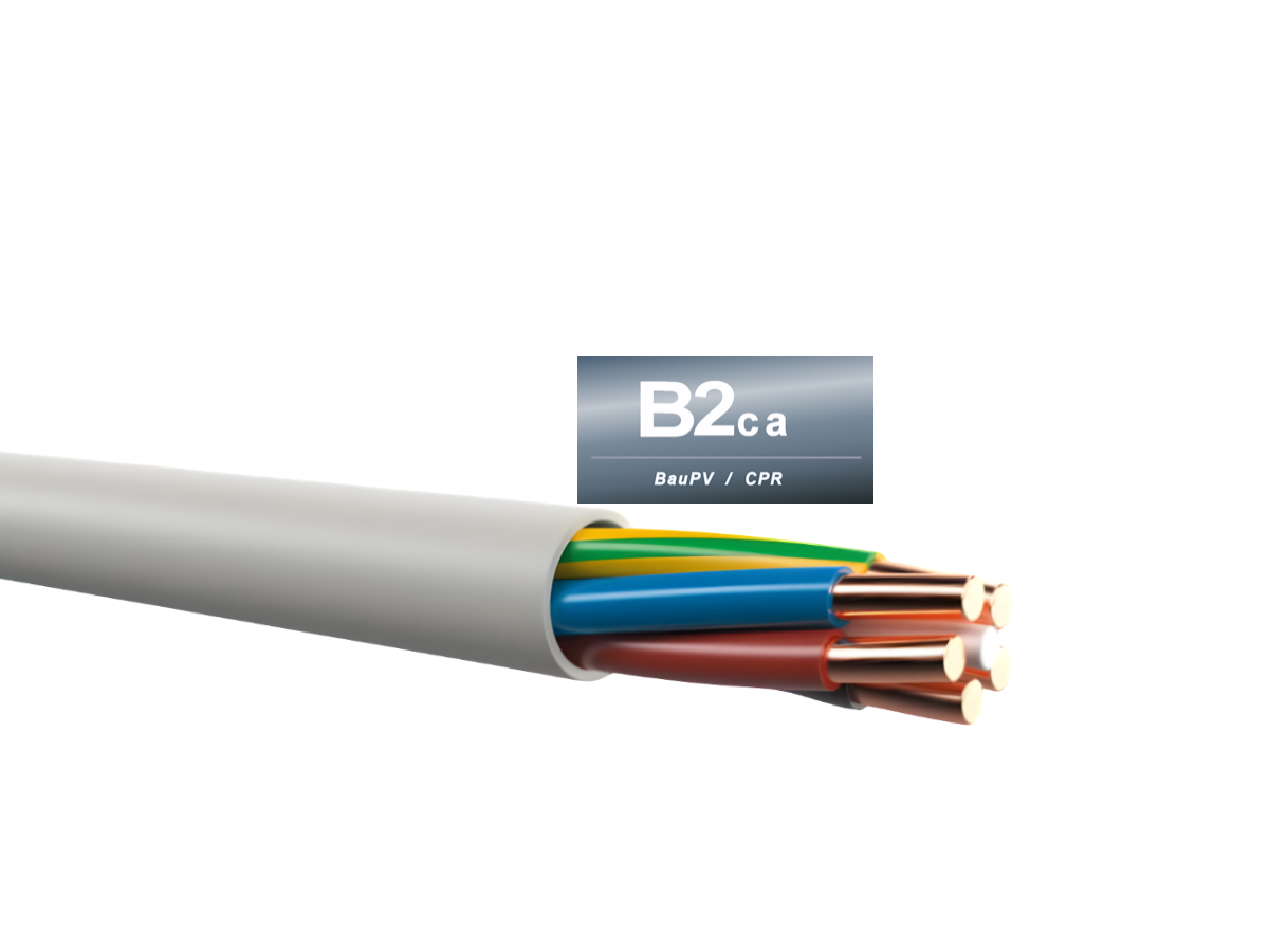FE05B2ca-Kabel 5x2.5mm 3LNPE grau