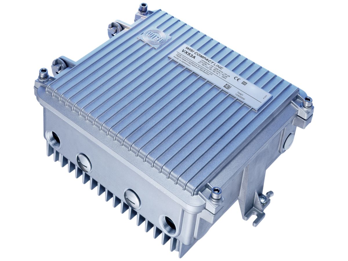 Verteilnetz-Verstärker 1×40dB Compact Line, ferngespeist 1 GHz