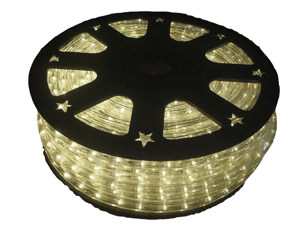 LED-Lichtschlauch ELBRO 230V Ø13mm 45m warmweiss, horizontal