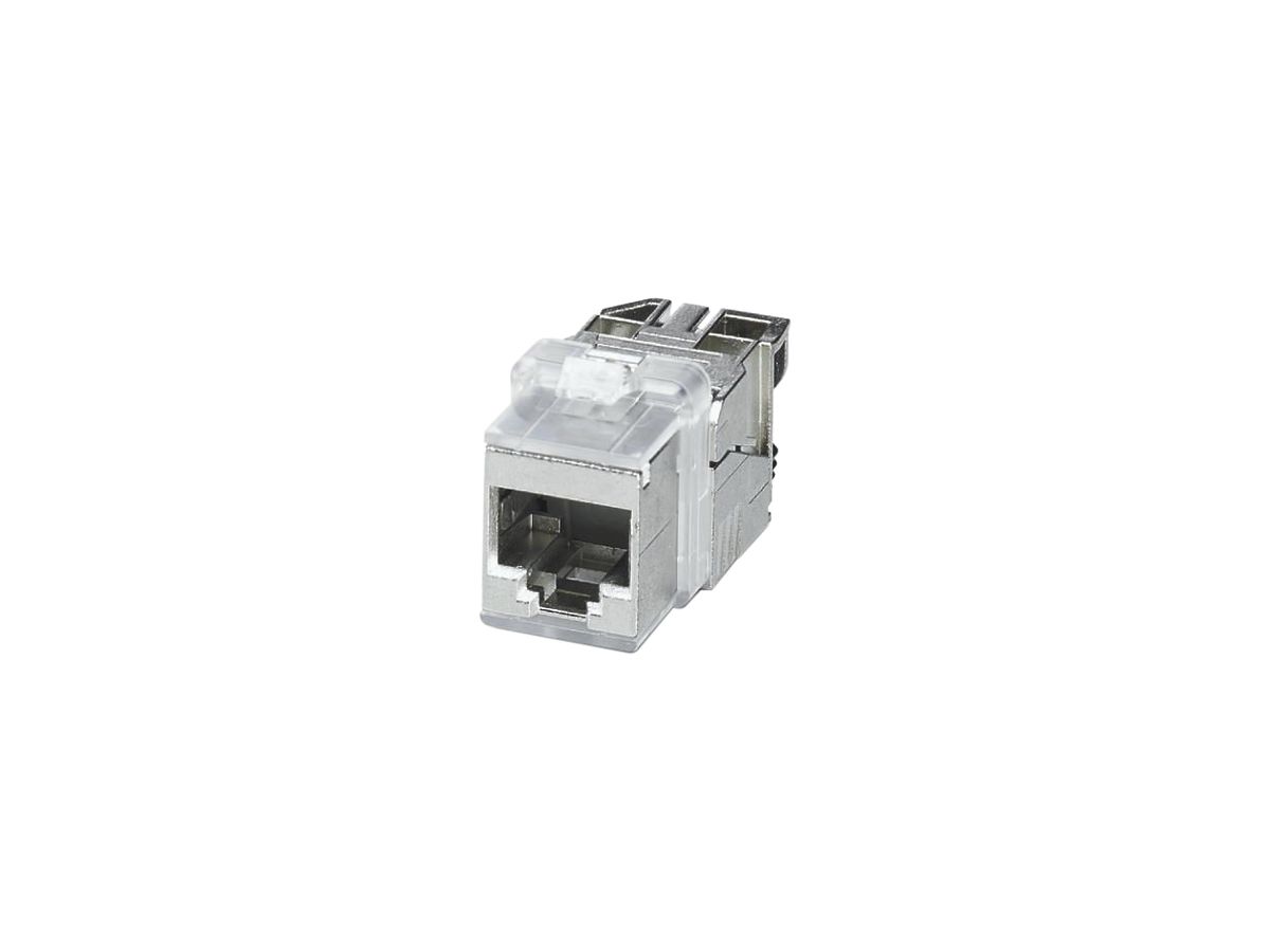 Anschlussmodul Phoenix Contact CUC, RJ45/S Kat.6A AWG22…26, Keystone