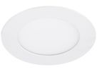 LED-Downlight Sylvania Flat 108 7W 600lm 4000K IP44 120° DIM 120mm weiss