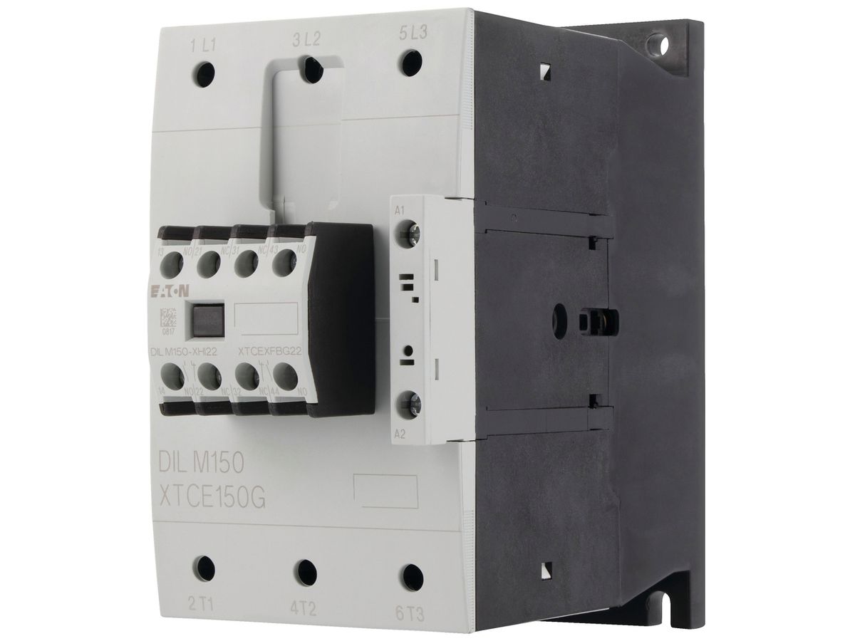 Leistungsschütz Eaton DILM150-22 190…240V AC 3NO 190A 150A 75kW 230…690V