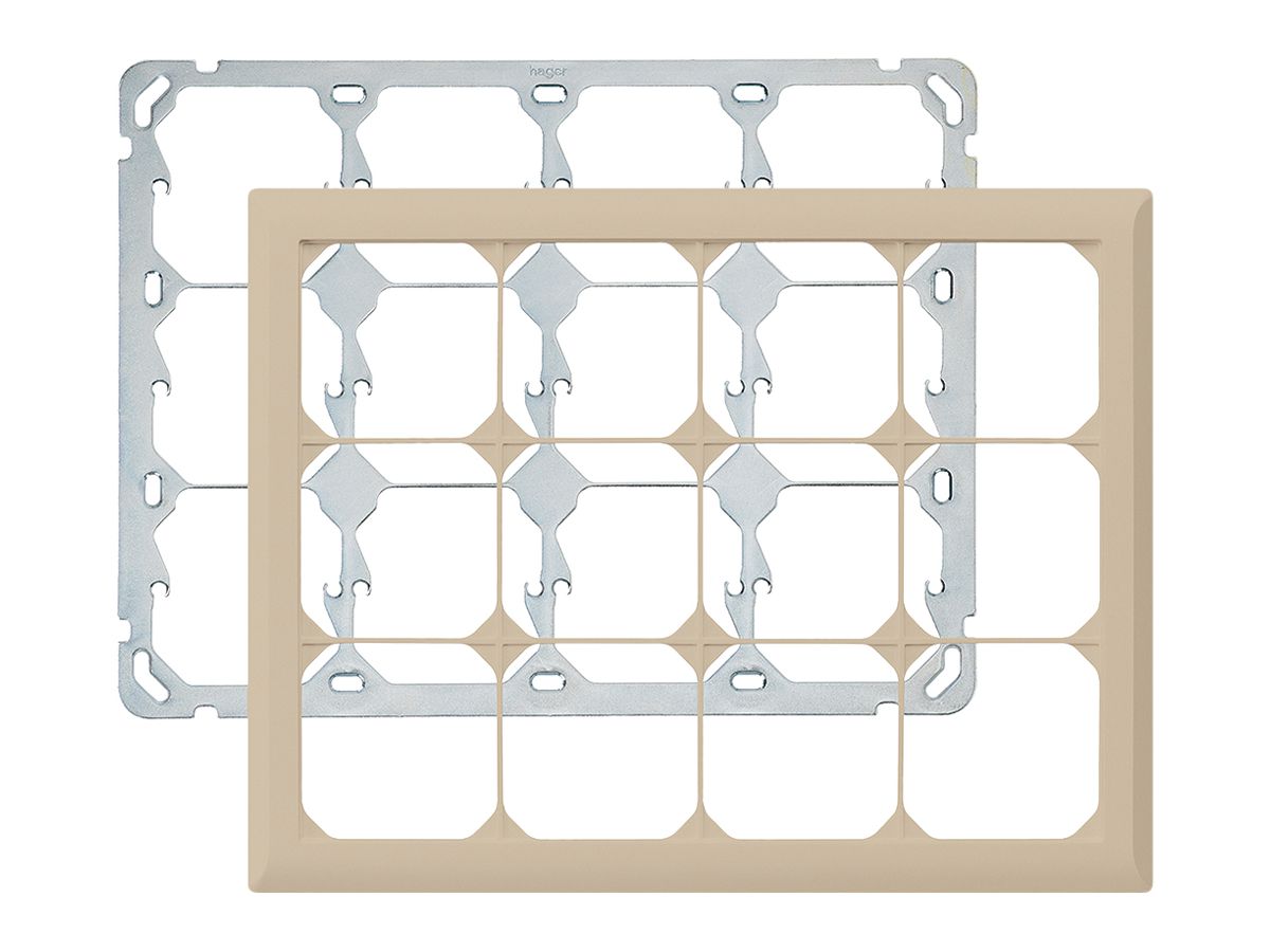 UP-Kopfzeile kallysto.line 3×4 beige horizontal