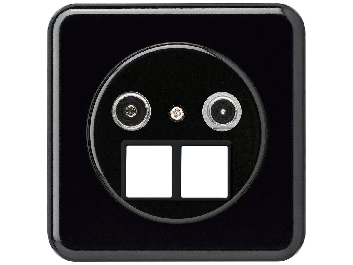 UP-Multimediadose basico TV-R Bauart C 23dB 2GHz schwarz