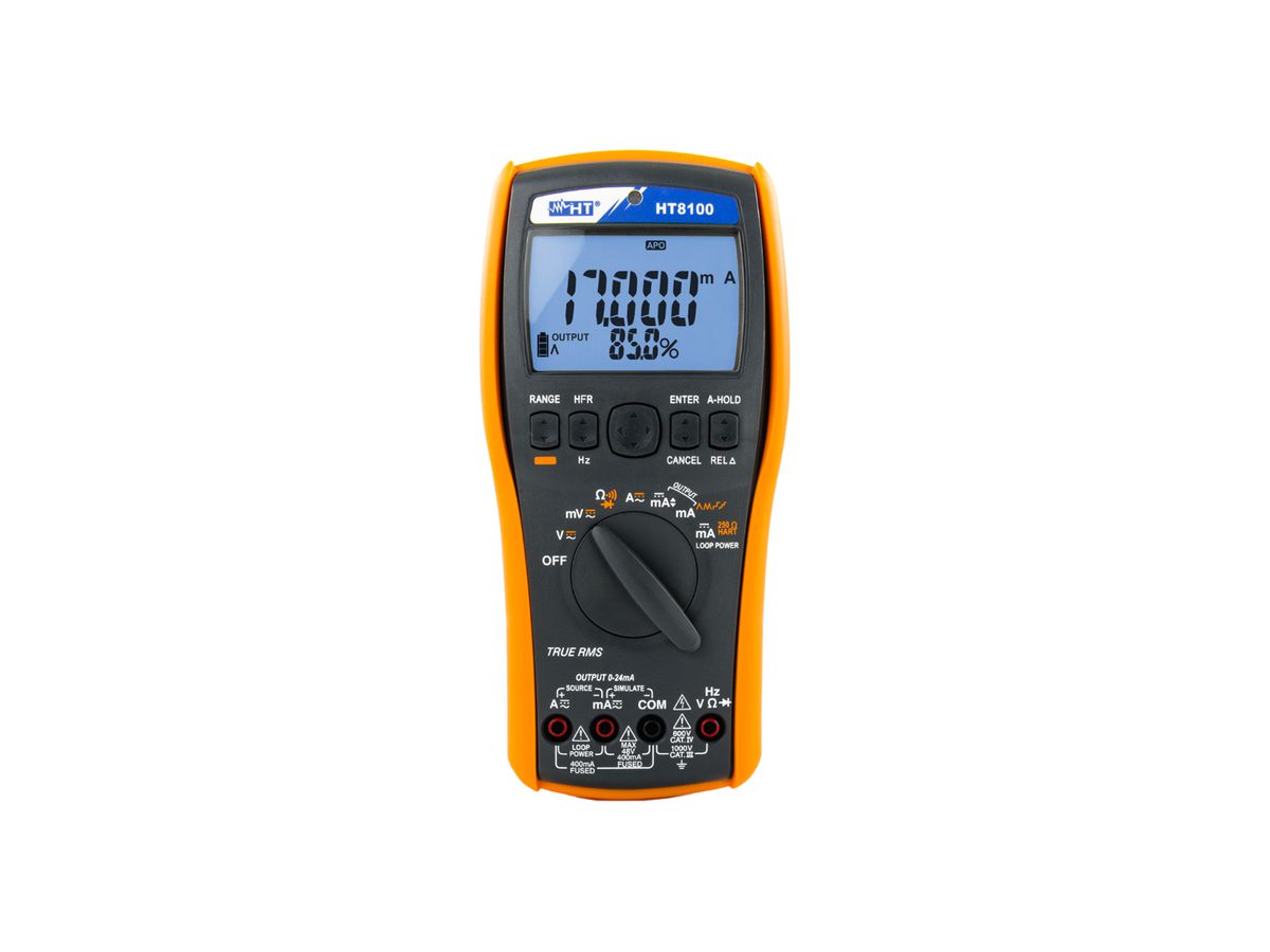 Prozesskalibrator + TRMS Präzisionsmultimeter Optec HT.8100