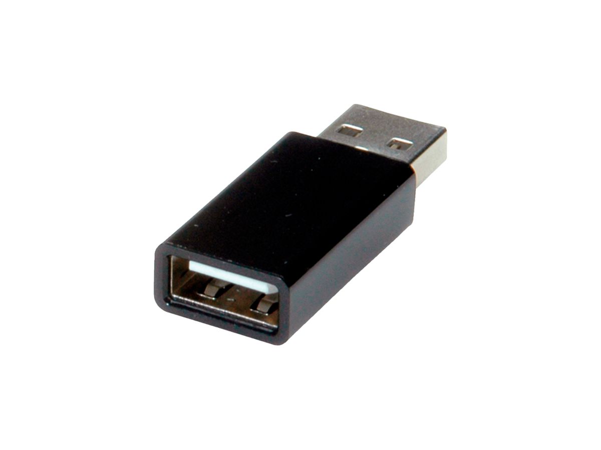 USB-Adapter ROLINE USB Data Blocker USB-A/USB-A