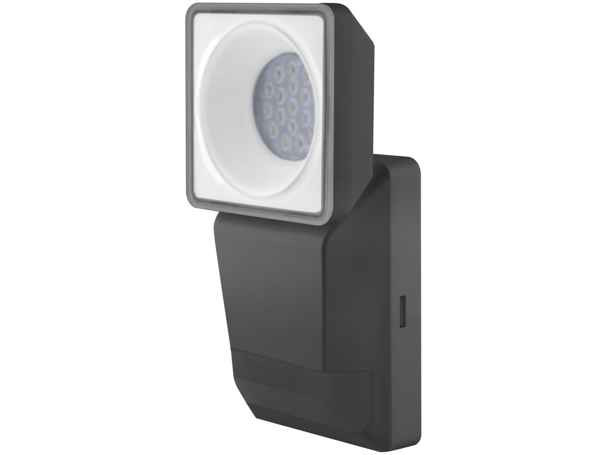 LED-Wandleuchte LDV ENDURA PRO SPOT SENSOR, 8W 840 IP55 anthrazit