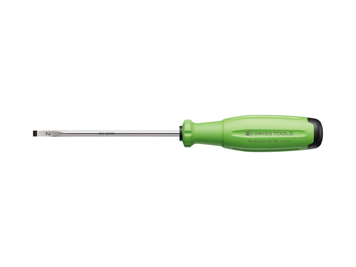 Schraubenzieher PB SwissGrip Evo 0.6×4×100mm