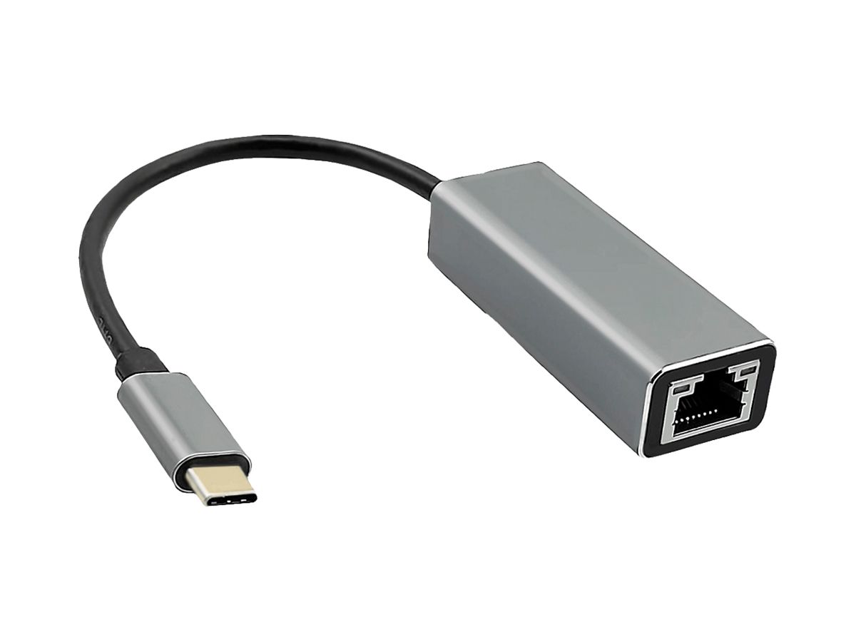 Konverter ROLINE USB3.2 Gen1 5Gbit/s USB-C RJ45 5GbE 0.13m