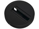 Deckenrosette SLV für 1-Phasen-Adapter, Ø121×25mm schwarz