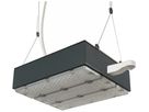 LED-Hallenstrahler Sylvania KubiXx AISLE PIR 83W 14400lm 840 IP65 DALI 440×280