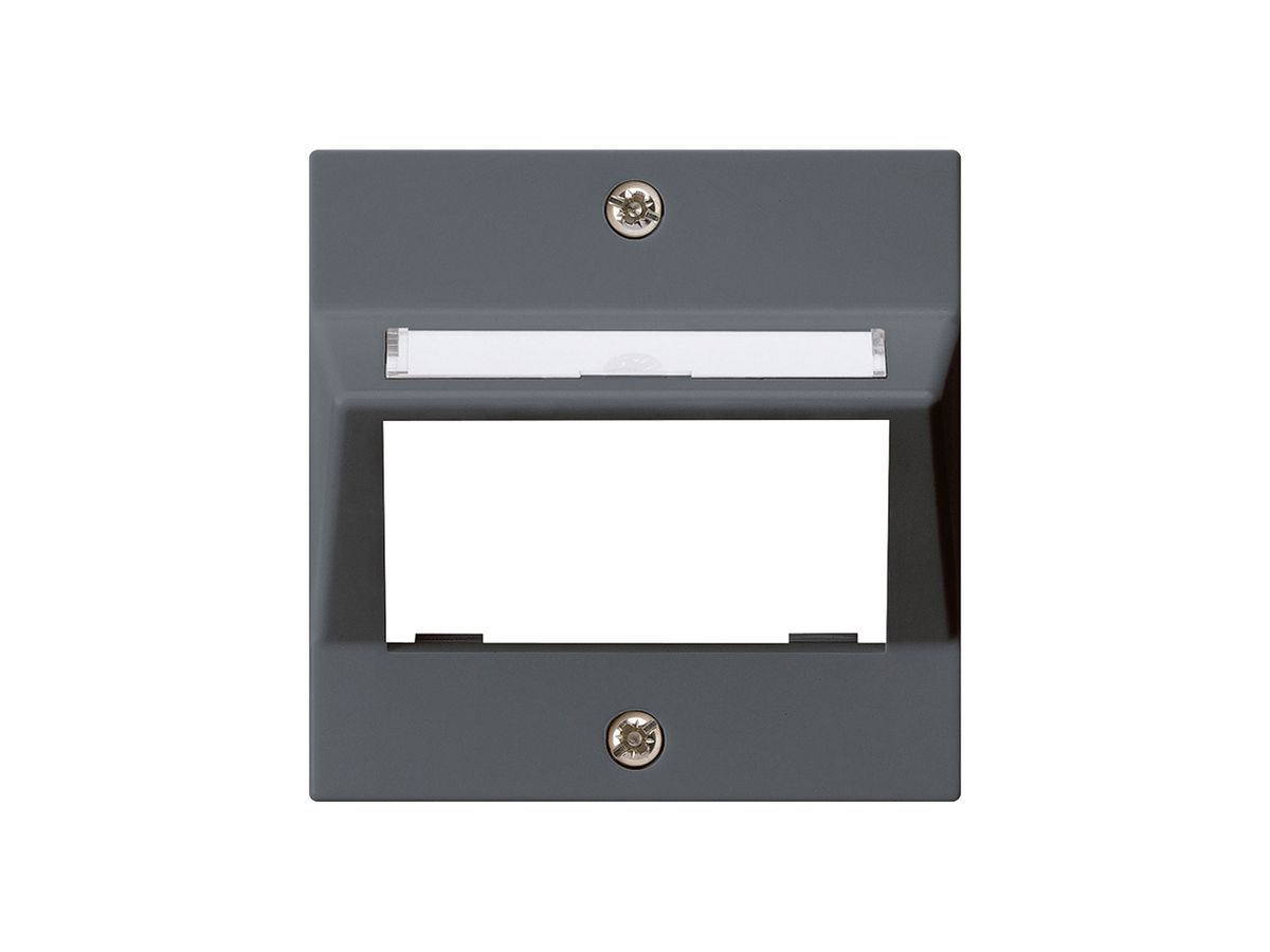 UP-Montageset für 1 M3 Multimedia-Modul kallysto anthrazit
