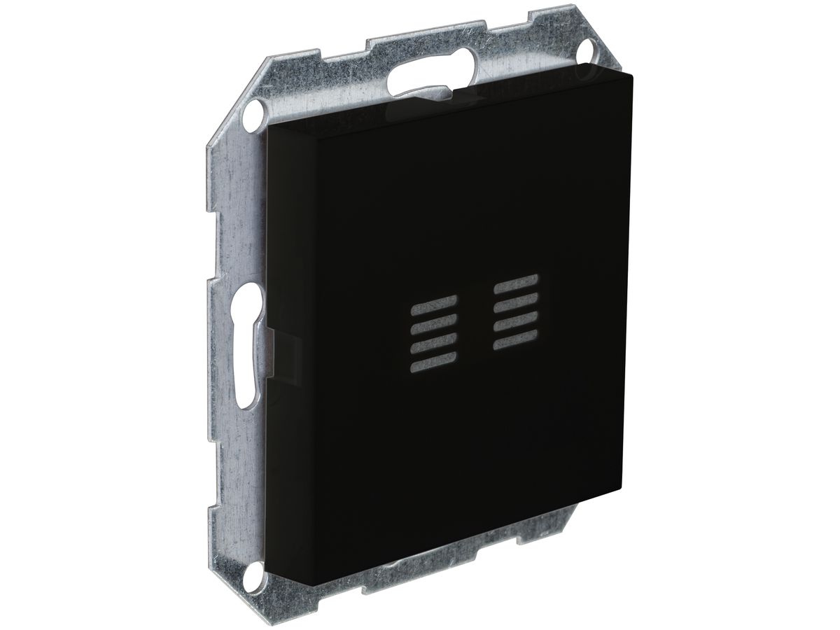 EB-Feuchte-/Temperatursensor für u::Lux Switch, 55×55mm, schwarz
