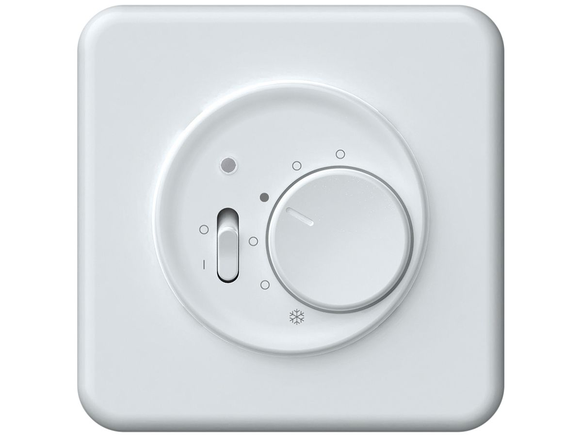 UP-Raumthermostat origin mit Schalter 230VAC 5…30°C 10A weiss