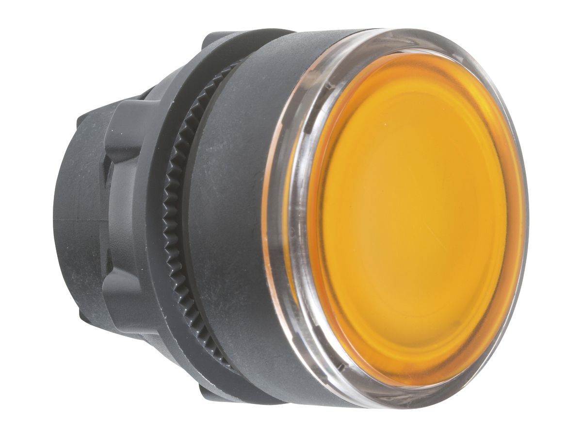 Antriebskopf Schneider Electric, für Leuchttaster, Ø22mm, orange