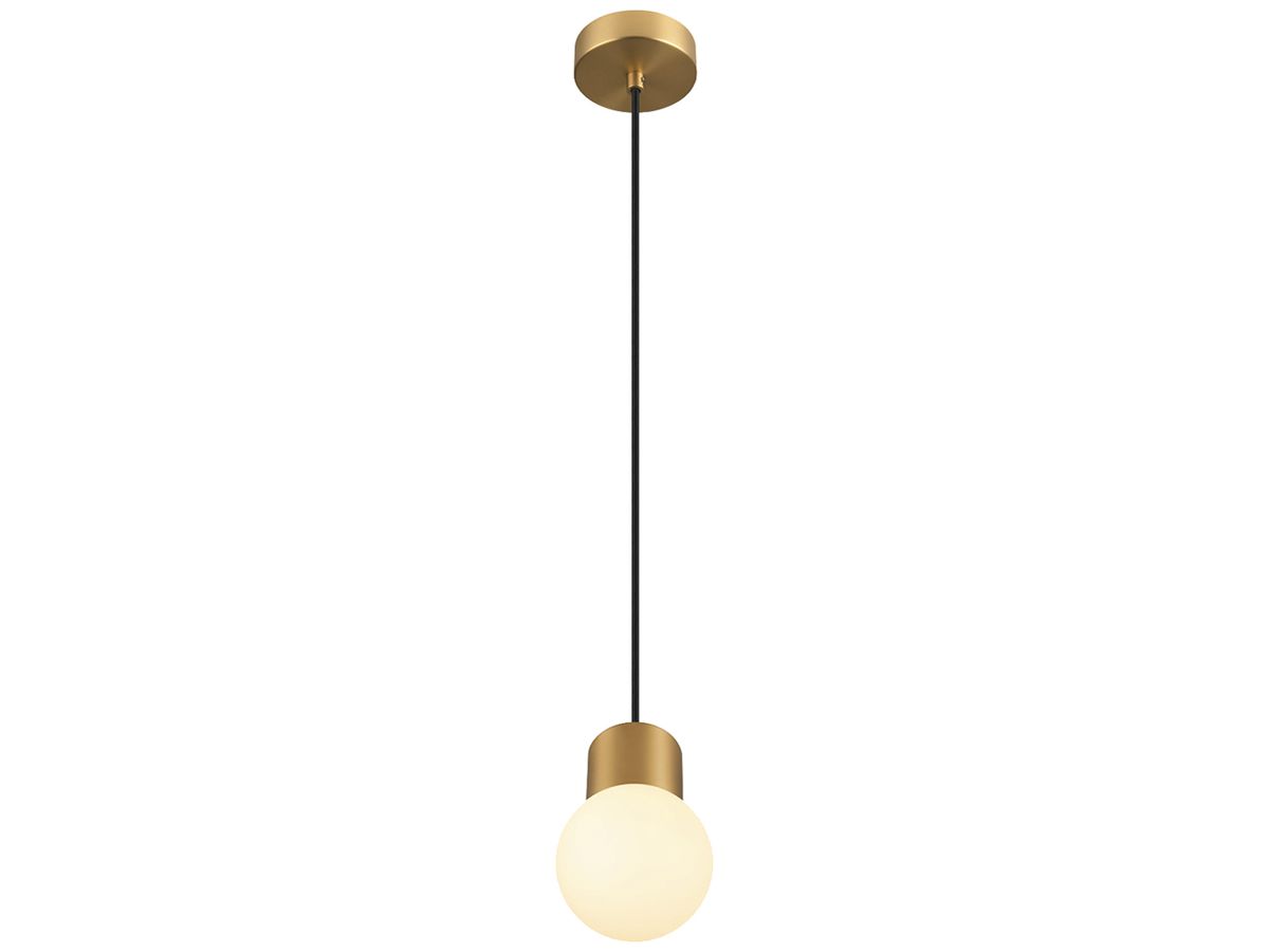 Pendelleuchte SLV VARYT E14 1×0…6W Ø120mm Messing