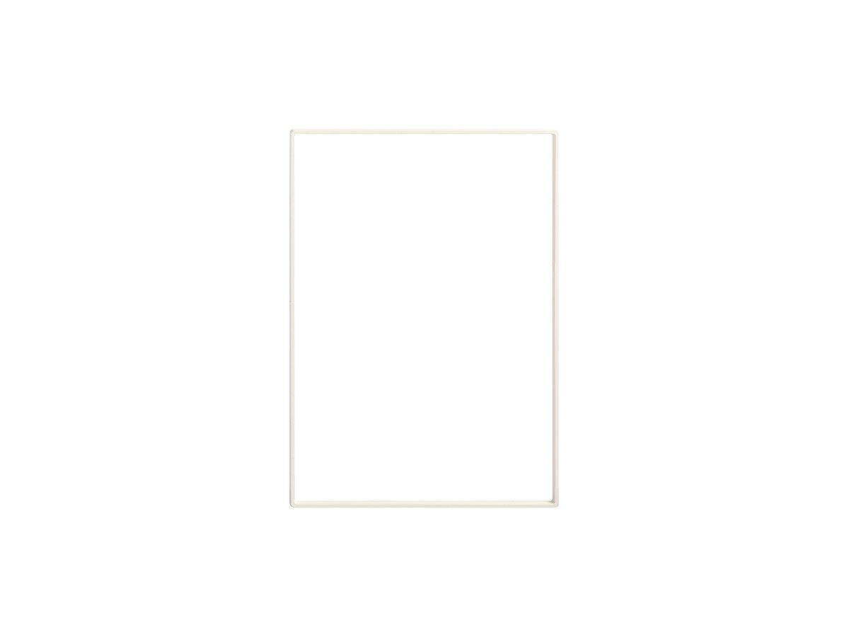 Zusatzrahmen EDIZIOdue prestige 3×2 weiss