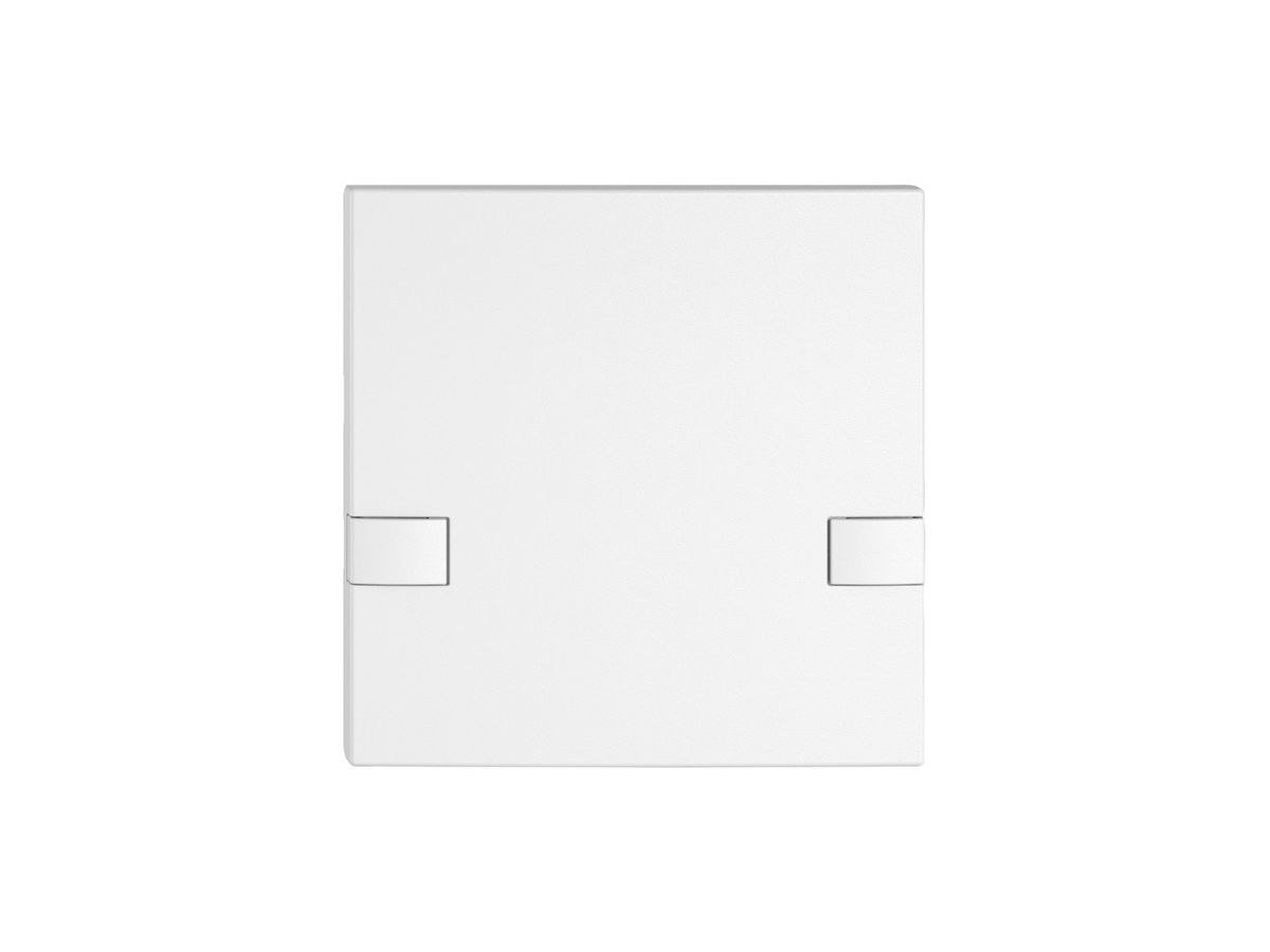 Taste 1/1 EDIZIO.liv KNX und UNI mit SNAPFIX® ohne LED 2-Tastenbedienung ws