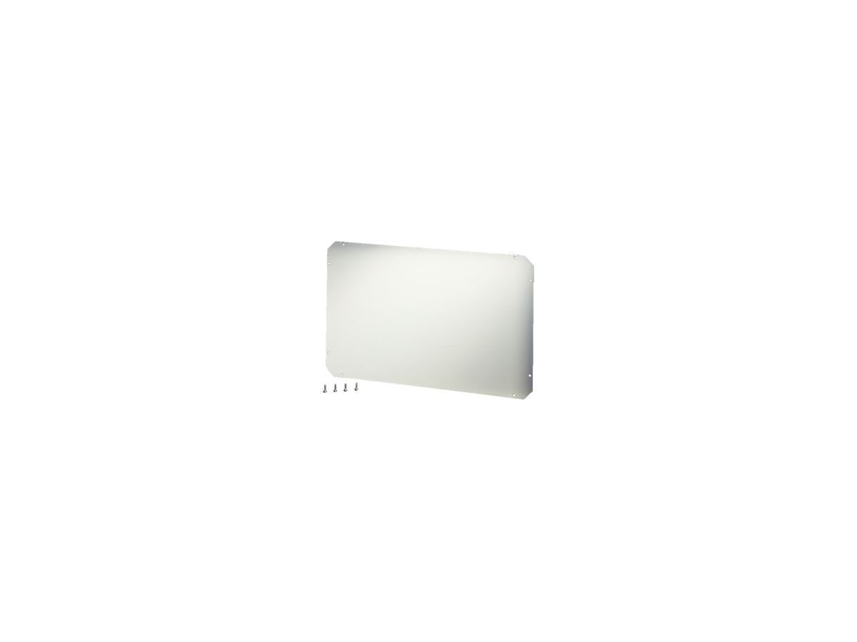 Montageplatte 306×486 Enystar zu App.-Gehäuse Gr. 4