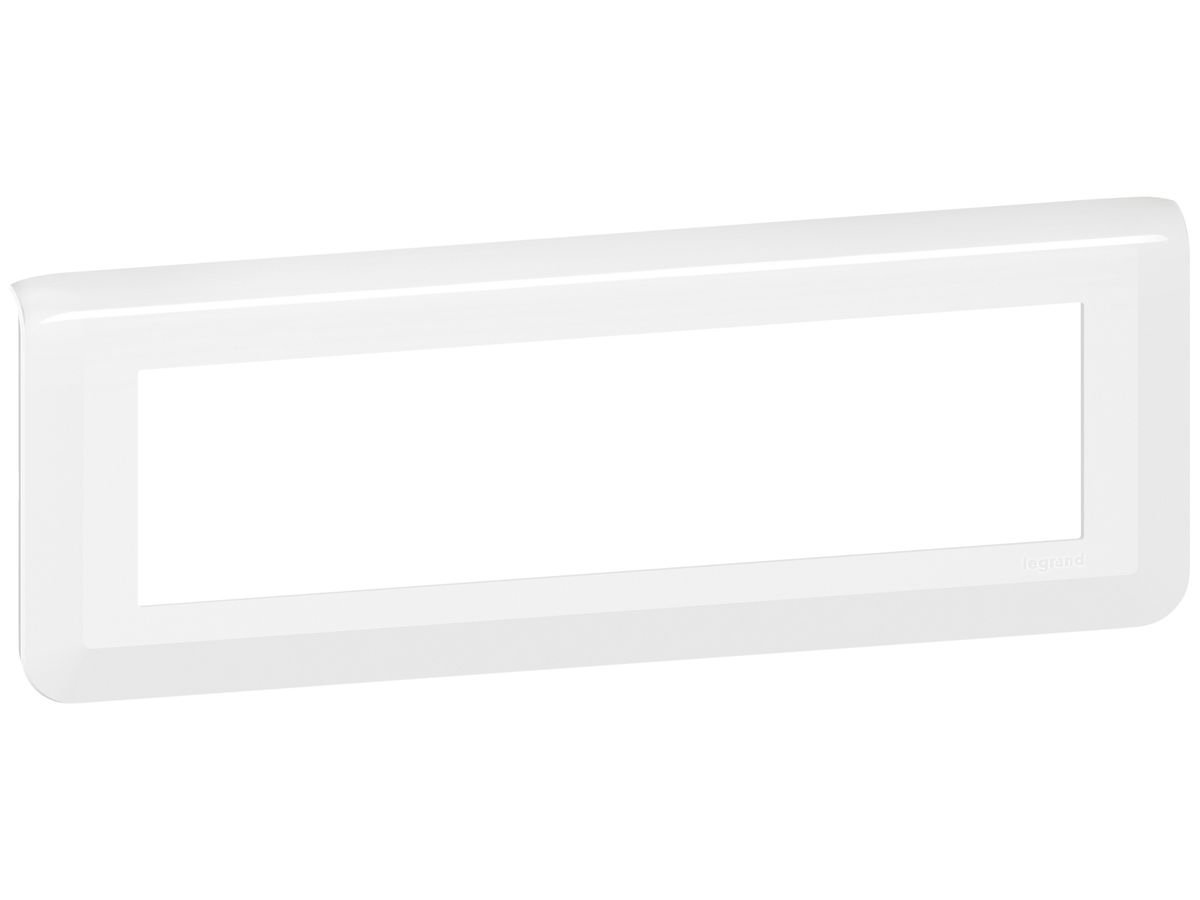 Abdeckrahmen MOS 1×8 Module horizontal weiss