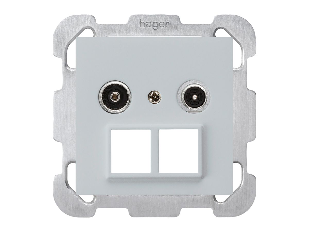 UP-Multimediadose kallysto R/TV Bauart B 19dB 2GHz hellgrau