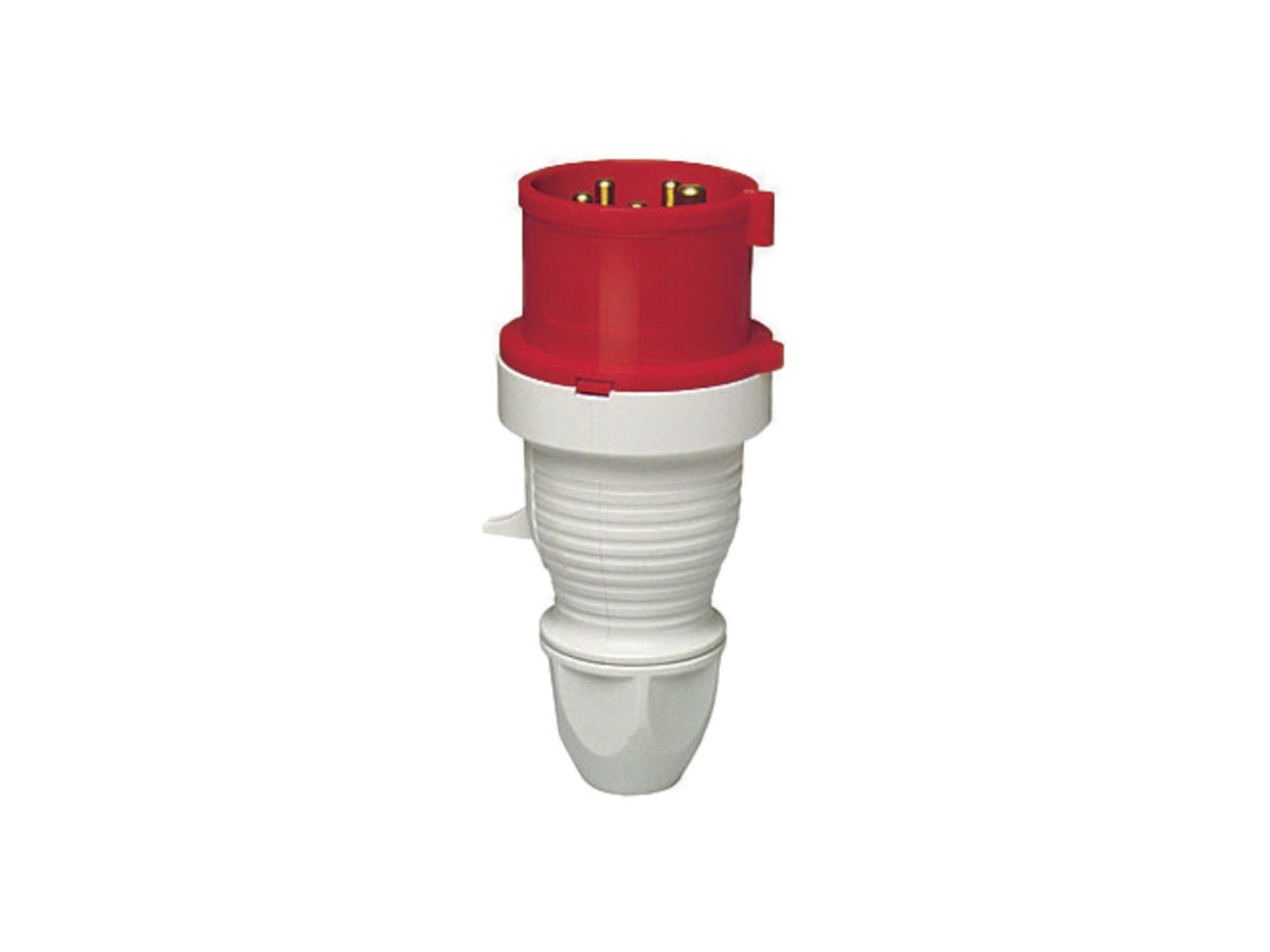 Stecker CEE Demelectric 5L 16A 6h mit Schneidklemmkontakten