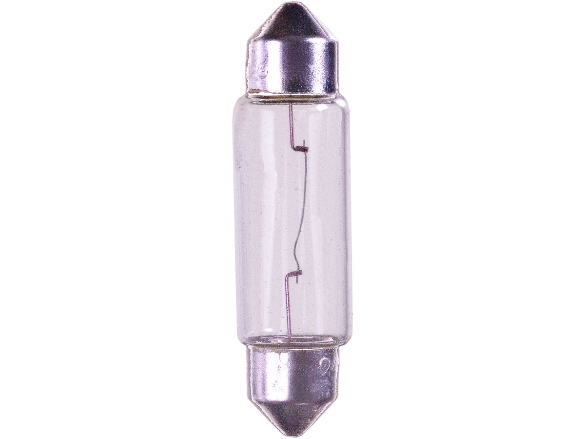 Soffittenglühlampe Ø10.5×39mm 48V 5W klar