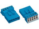 Stecker WINSTA MINI 5L ohne Zugentlastungsgehäuse, blau