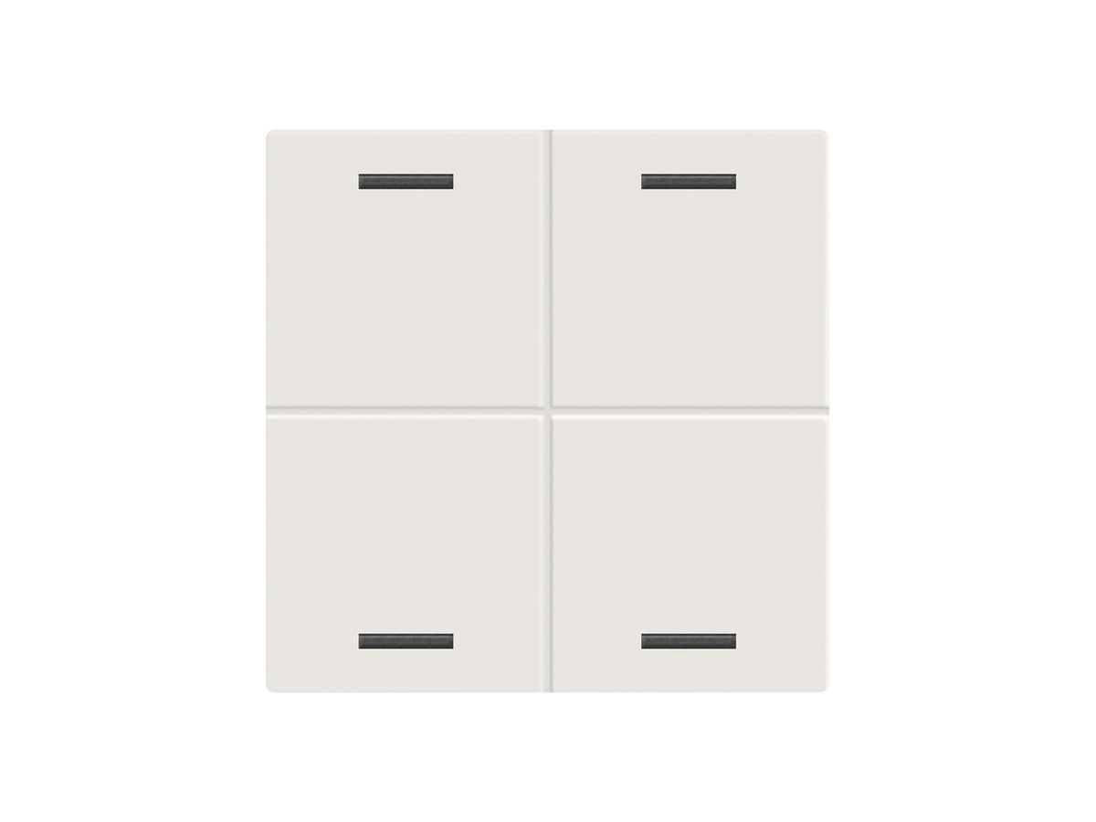 Wippe MDT BE-TAL60W411.01 1T/4B f.Sensortasten weiss matt "neutral"