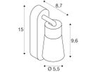 Spot SLV PURI 2.0 Cone CW GU10 1×6W DIM Ø55×150×87mm schwarz