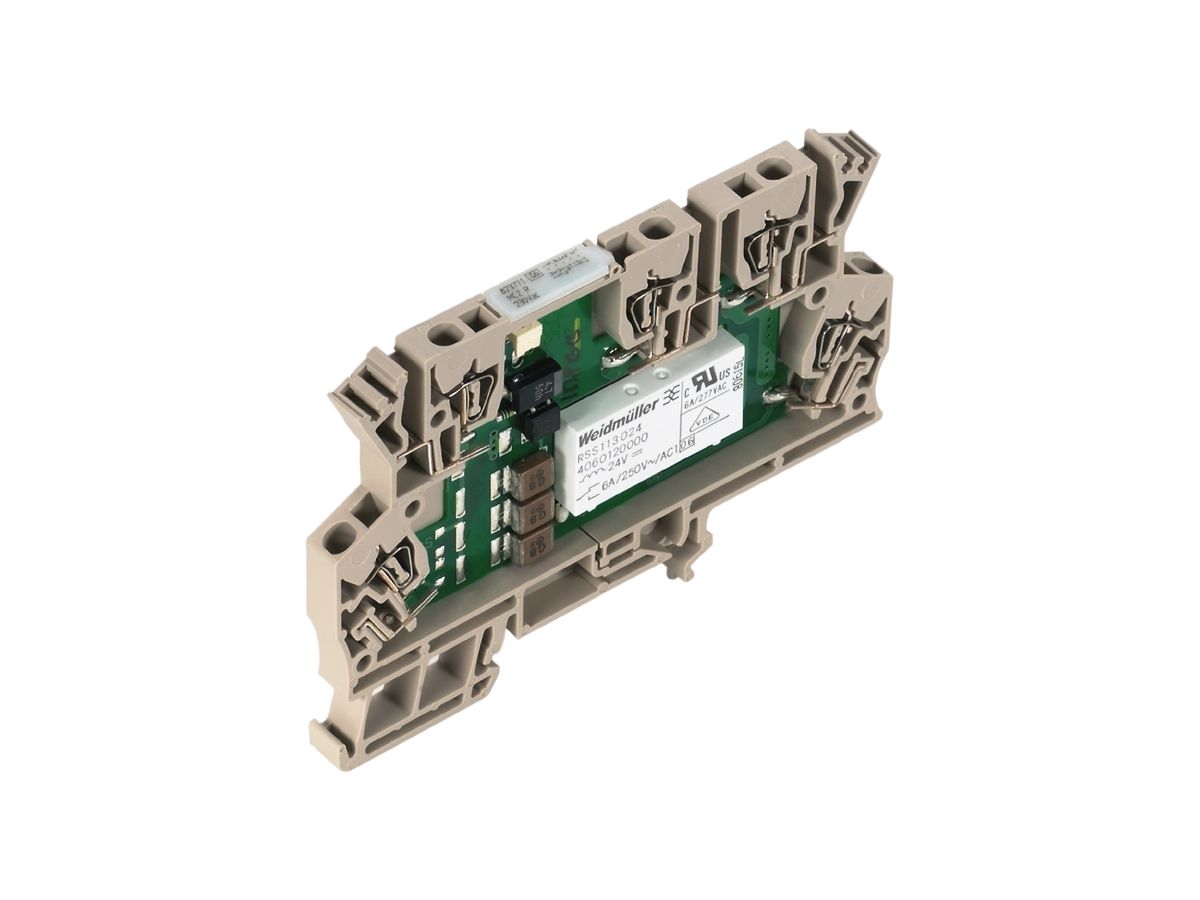 Relaiskoppler Weidmüller MCZ R 230VAC LED grün, 1W 250VAC 6A