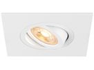 LED-Downlight SLV NEW TRIA 75 XL GU10 1×10W DIM 110×110mm weiss