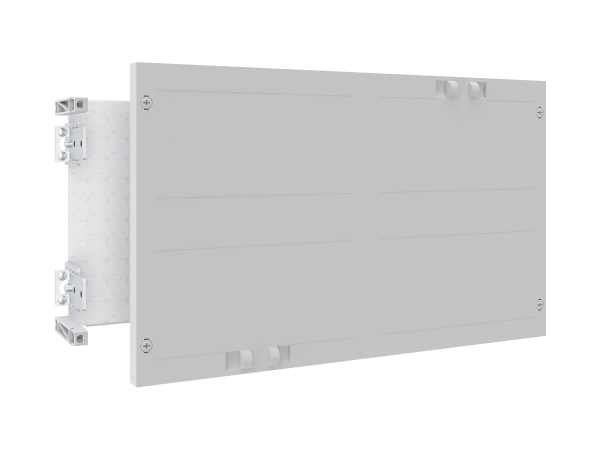 Modulbausatz SE Prisma XS, mit Montageplatte, 2 Felder, 2 Reihen, 500×300mm