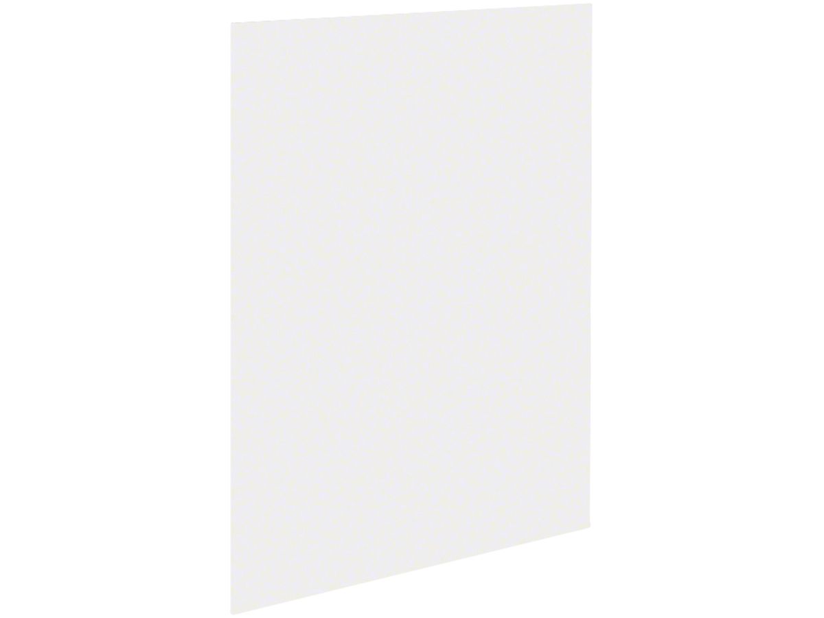 Tür rechts Hager univers 519×619×12mm Sichttür IP31 weiss für FW42U/FW43U..