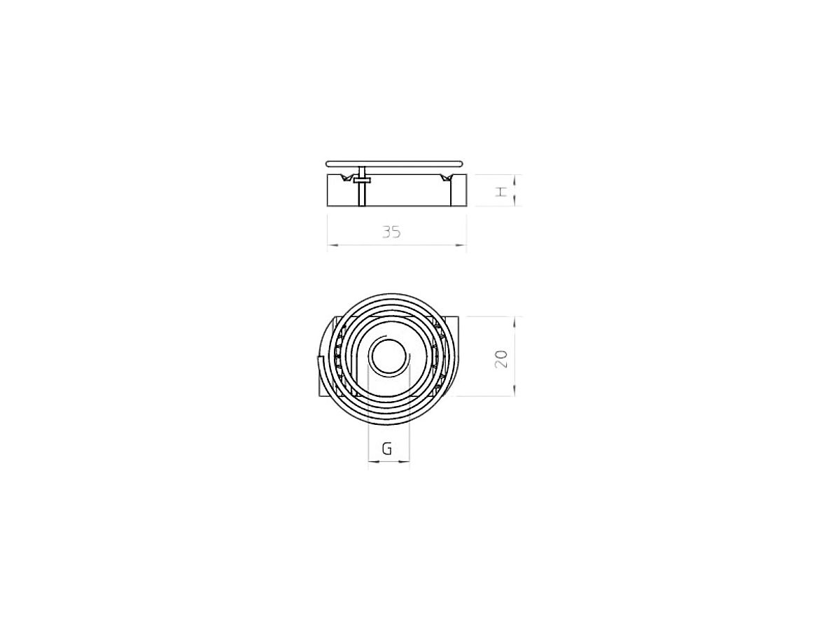 Gleitmutter mit Feder Bettermann für Profilschiene MS4121/4141 M6 Stahl