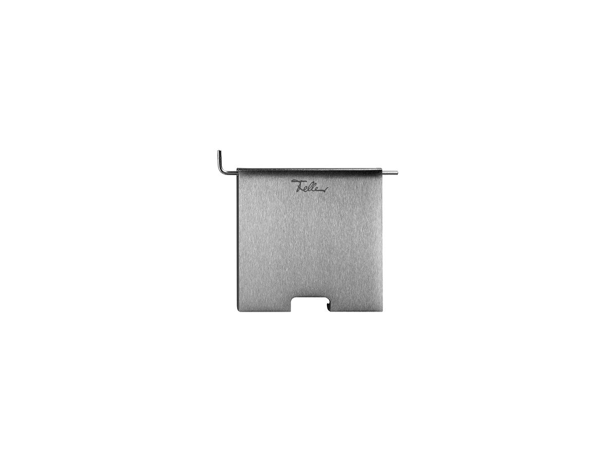 Klappdeckel Gr.II für PMKV 100×100mm Messing vernickelt