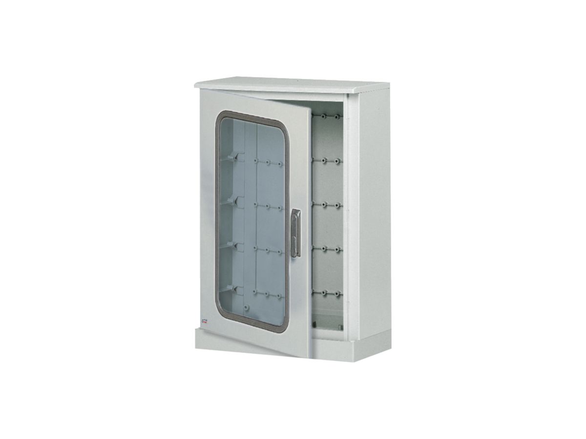 Wandgehäuse Hager Orion.Plus m.Tür 69 Module 3-Reihen 23TE 600×600×300mm gu
