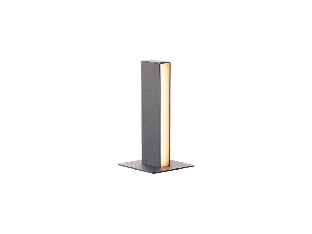 LED-Standleuchte SLV H-POL, 8W 350lm 3000K IP55 anthrazit