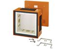AP-Abzweigdose Hensel FK 5000 E30 mit 2×Montagebügel orange