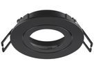 Einbaurahmen SLV NEW TRIA 68 Aluminium Ø82×26mm schwarz