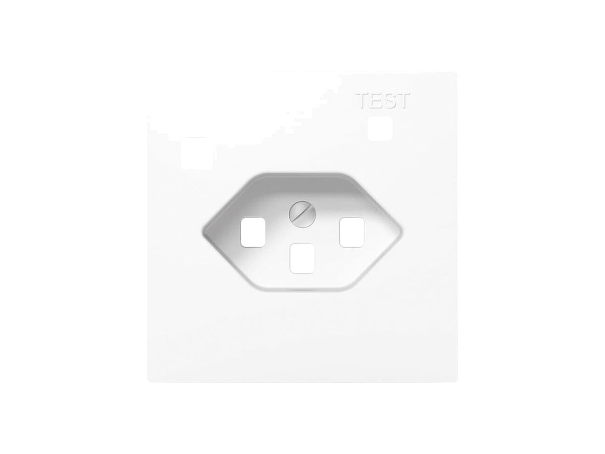 Frontset SIDUS Z/E zu FI-Steckdose T23 weiss